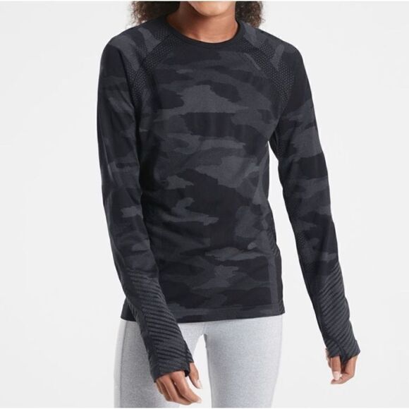 Athleta Girl Black Camp Power Up Top - Picture 1 of 9